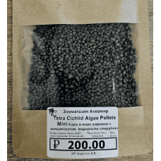 Tetra Cichlid Algae Mini Pellets (шарики), 30 гр.