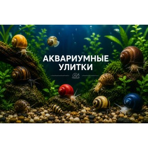 УЛИТКИ АКВАРИУМНЫЕ 