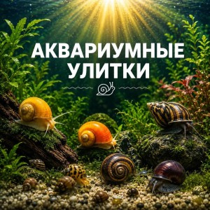 УЛИТКИ АКВАРИУМНЫЕ 