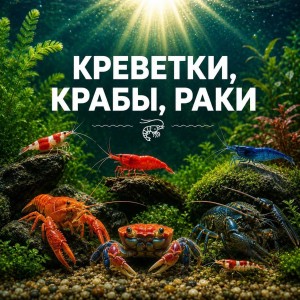 КРЕВЕТКИ, РАКИ, КРАБЫ